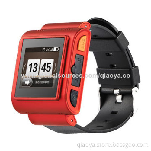 Fitness/Health Cell Watch Phone with GPS monitor, Website server, HRM